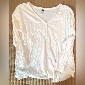 Old Navy Pointelle Pajama Shirt